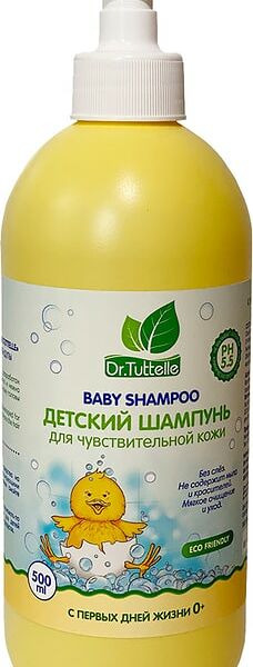 Шампунь детский Dr.Tuttelle для чувствительной кожи с экстрактом череды и календулы 500мл