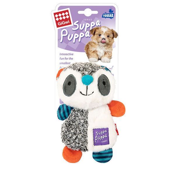 Игрушка для маленьких собак Енот с пищалкой 17,5см