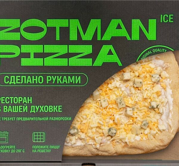 Пицца Зотман Четыре сыра 395г