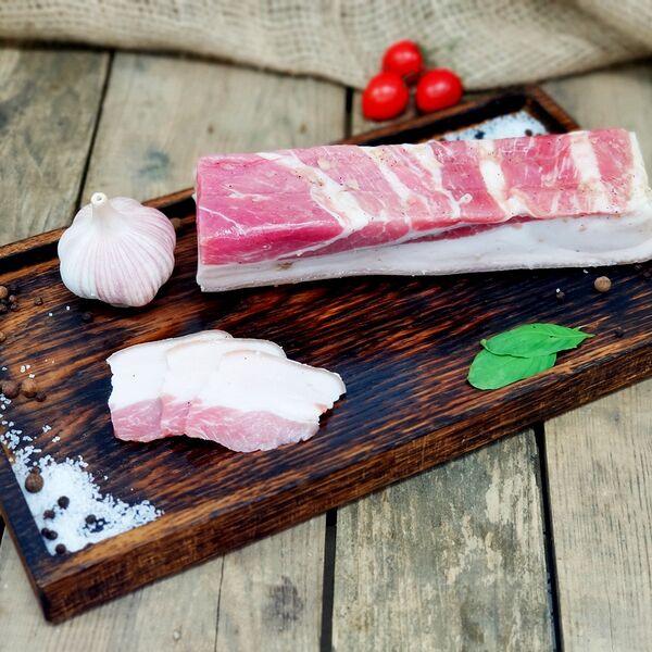 Сало соленое с мясом