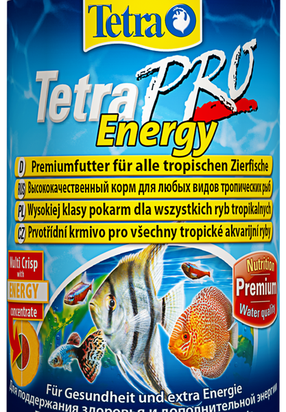 Корм для тропических рыб Tetra TetraPro Energy чипсы