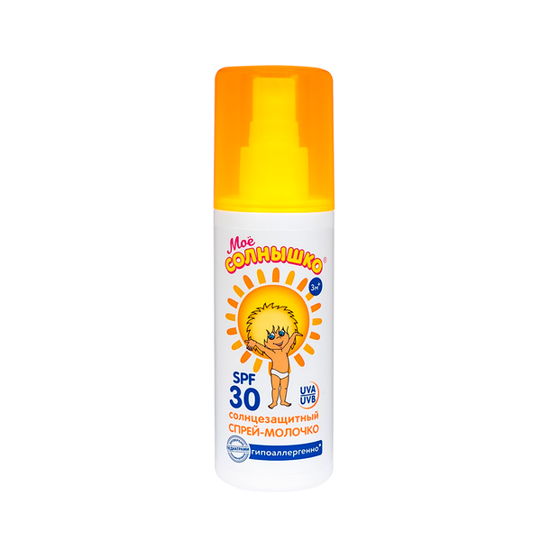 Спрей солнцезащитный детский Моё солнышко SPF30 100 мл