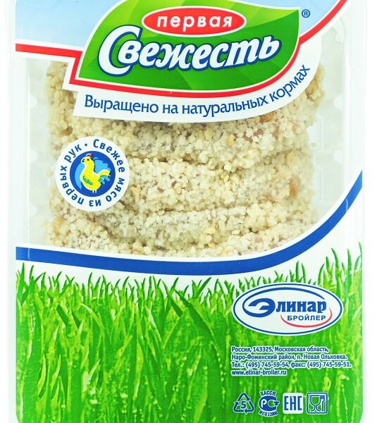 Филе цыпленка-бройлера Первая свежесть в панировке 500г