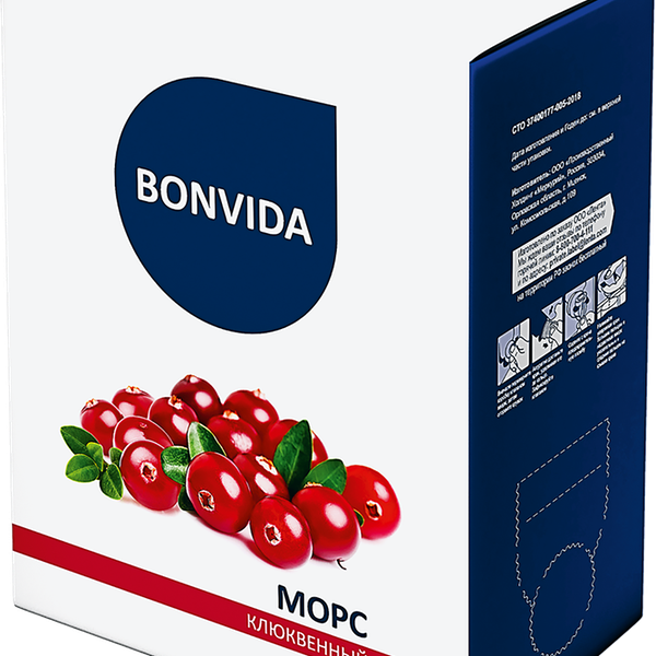 Морс BONVIDA Клюквенный