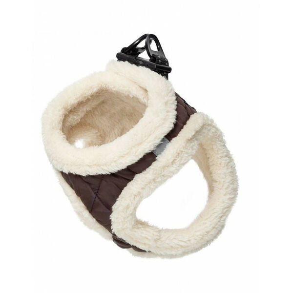 Triol Шлейка-жилетка мягкая Xxs, обхват груди 280-320мм, серия Be trendy коричневая