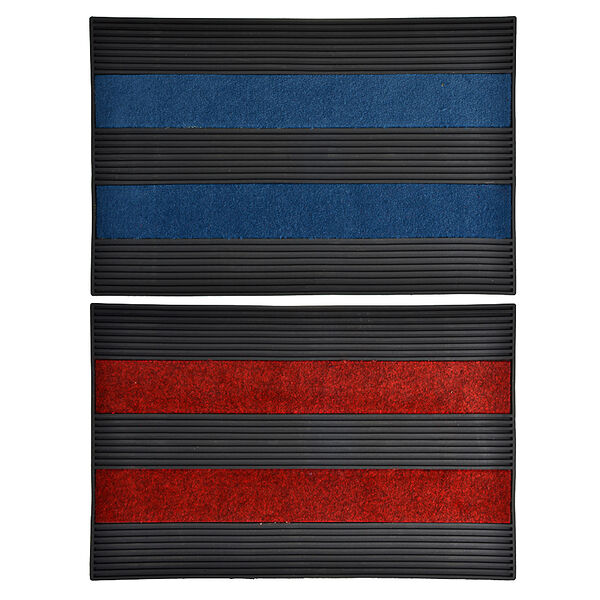 Vetta коврик придверный, полиэстер, пвх, 60x40х0,6см, 2 цвета