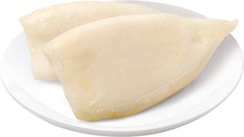 

Кальмар тушка очищенная Лента Fresh из замороженного сырья вес