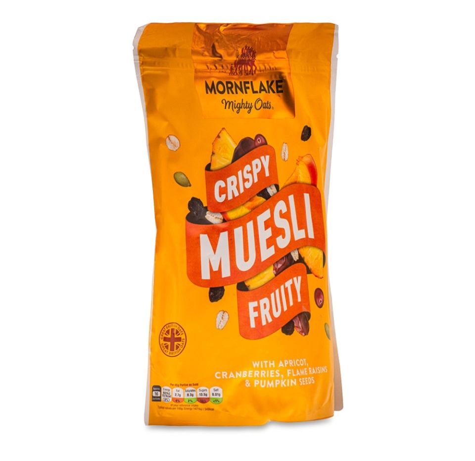 

Мюсли Mornflake Crispy Fruity с фруктами 750г зип-пакет Великобритания