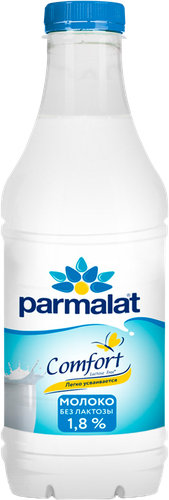 

Молоко Parmalat безлактозное пастеризованное 1.8% 900 мл