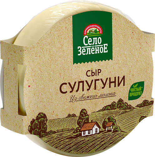 Сыр Село Зелёное Сулугуни 40%