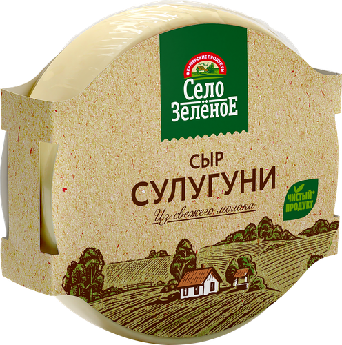 

Сыр Село Зелёное Сулугуни 40% 300 г