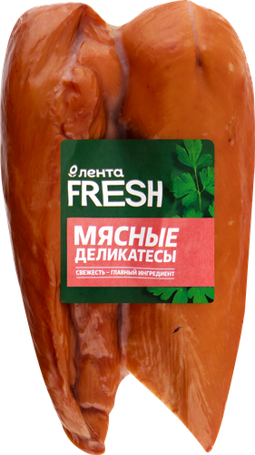 

Филе ЛЕНТА FRESH куриное копчено-вареное до 1.0кг