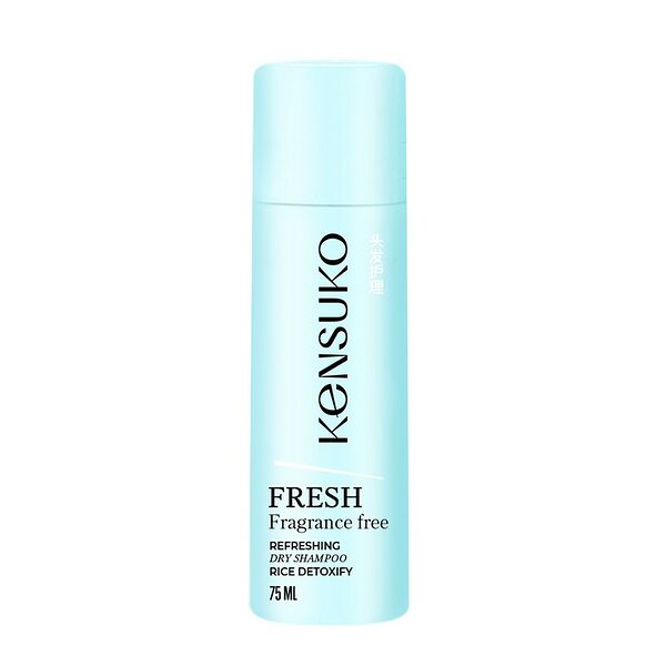 Шампунь для волос `KENSUKO` FRESH fragrance free (сухой) 75 мл