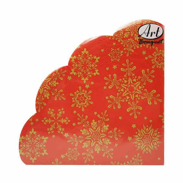 Салфетки Art Bouquet Rondo бумажные декоративные 3сл 32см, 12шт