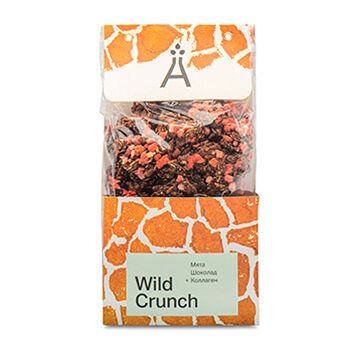 Гранола хрустящая Wild Crunch, «Мята и Шоколад» от Елены Наумовой