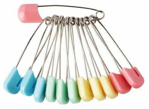 Булавки английские ТВ.0333-5271 декор.57-58мм.,шт