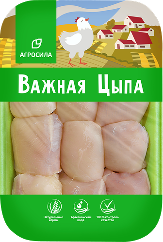 Филе бедра Ц/Б Важная Цыпа охлажденное вес до 2.4 кг