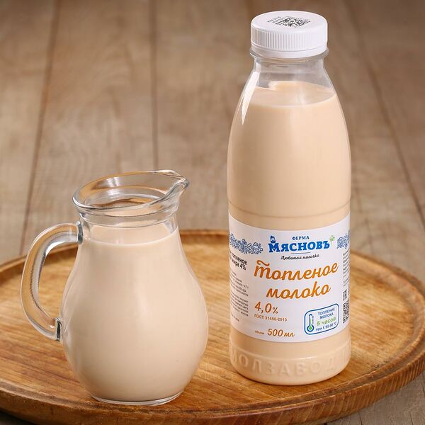 Молоко топленое 4% гост МясновЪ Ферма от КуулКлевер