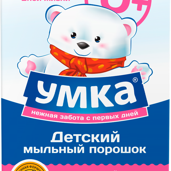 Стиральный порошок для детского белья УМКА Улучшенная формула, 400 г