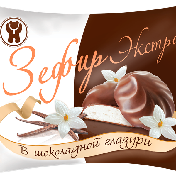 Зефир ШФН Экстра в шок. глазури вес 