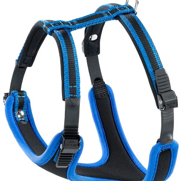 Шлейка FERPLAST шлейка ERGOCOMFORT Р MEDIUM для средних пород с мягким наполнением (синяя)