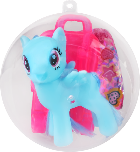 

Набор игровой Lola Fun Пони с аксессуарами в шаре, в ассортименте, 7 предметов