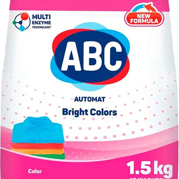 Стиральный порошок АВС Для цветных вещей 2.5кг