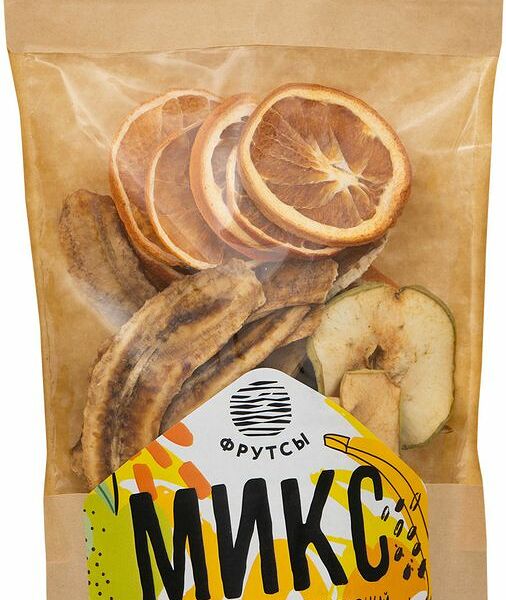 Чипсы Фрутсы Фруктовый Микс 100г