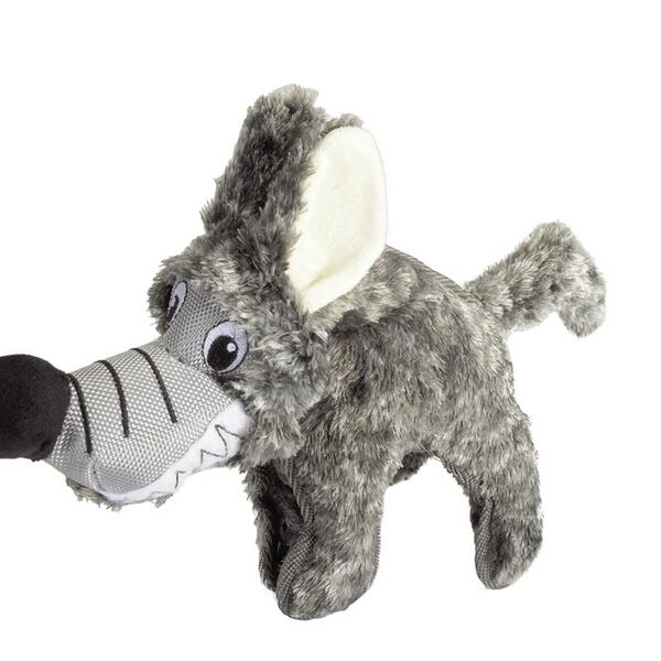 Игрушка для собак Волк плюшевый с пищалкой CAMON 