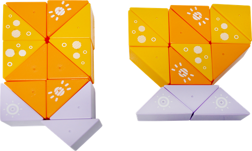 

Конструктор Bigga Треугольники, магнитный, 26 предметов Арт. CB873683