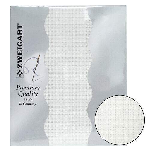 Канва в упаковке 1007/101 Perl-Aida 11ct (100% хлопок) 50х55см