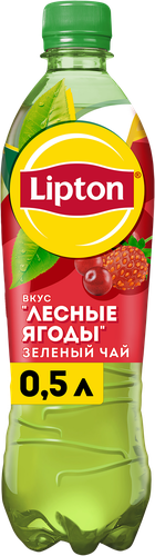 

Чай Lipton Зеленый Лесные ягоды 0.5 л