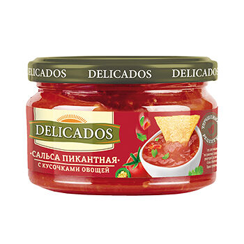 Соус к чипсам Delicados Сальса пикантная, 200 г