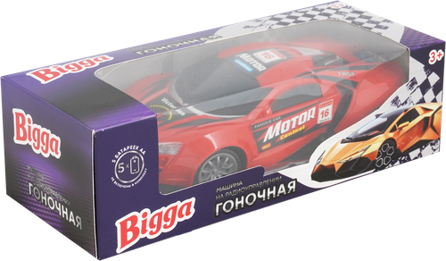 

Игрушка BIGGA Гоночная машинка на радиоуправлении, 20см, Арт. 2202F0105 в ассортименте