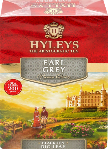 

Чай черный Hyleys Эрл Грей с ароматом бергамота байховый листовой