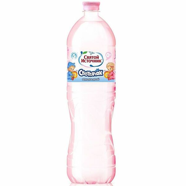 Вода Святой Источник Светлячок питьевая негазированная, 1.5л