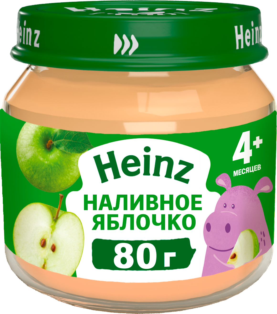 

Пюре Heinz Наливное яблочко с 4 месяцев