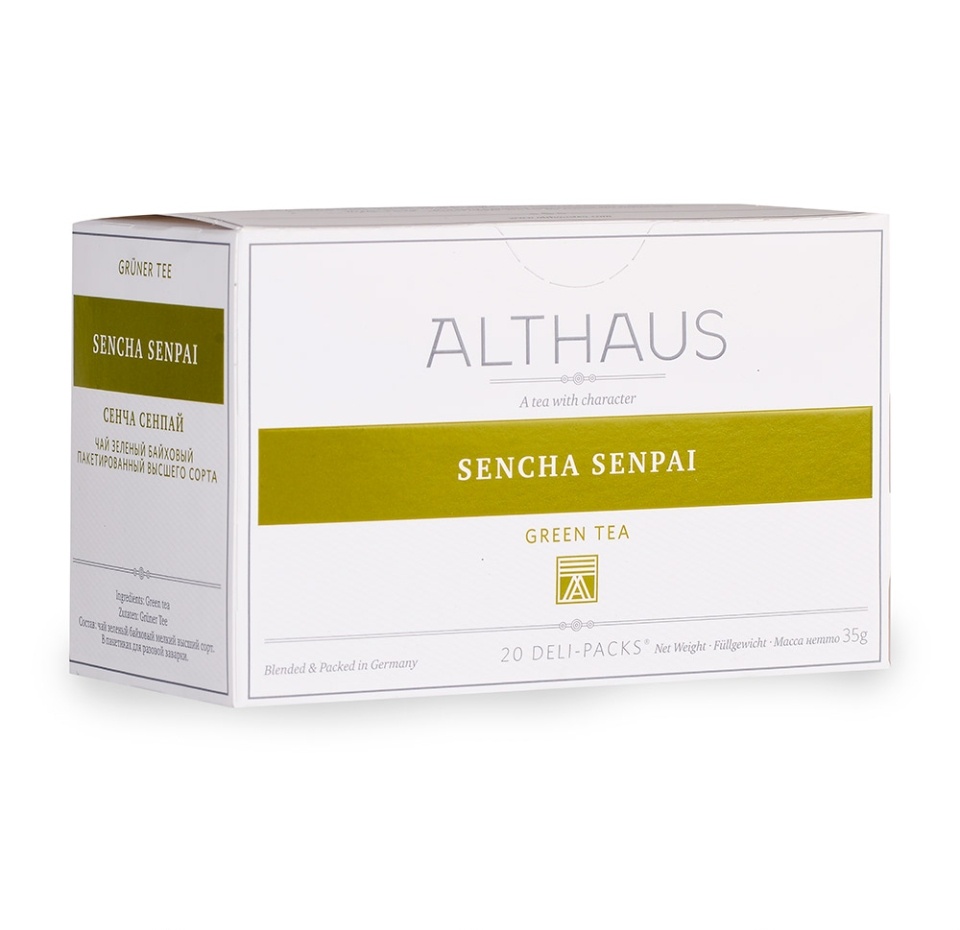 

Чай зеленый ALTHAUS Изысканная сенча, 20 пак.