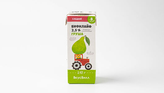 Бифилайф детский Груша 2,5%