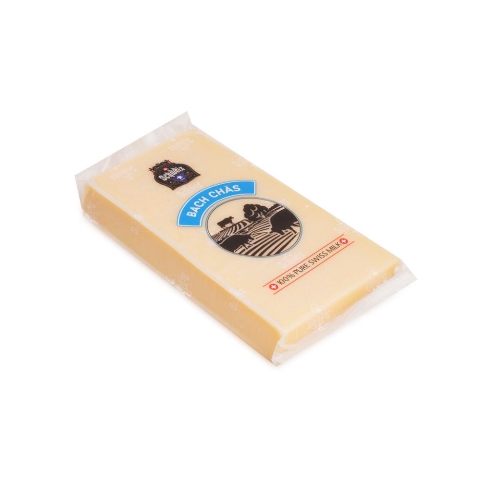 

Сыр твёрдый Bach Chas 45%, Laime Schweiz, 160 г