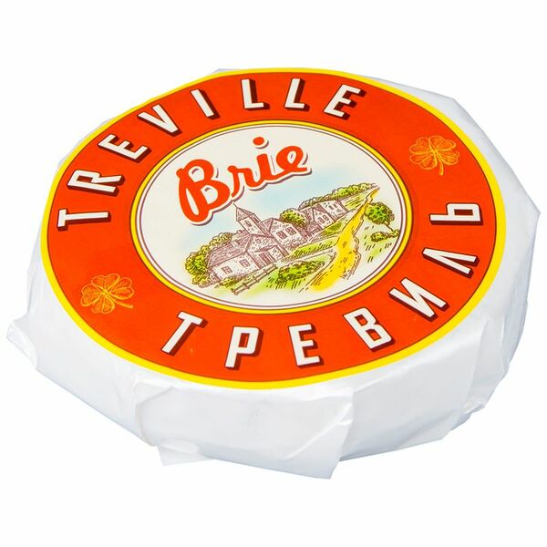 Сыр мягкий Бри Treville с белой плесенью 45% 120 г