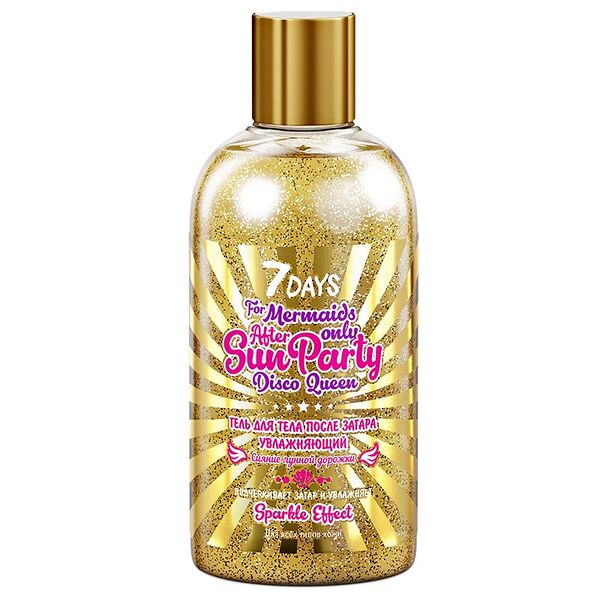 Гель после загара 7 Days After sun party Disco queen 300 мл