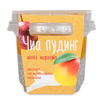Пудинг Sweet Fantasy Кокосовый Чиа-манго-маракуйя