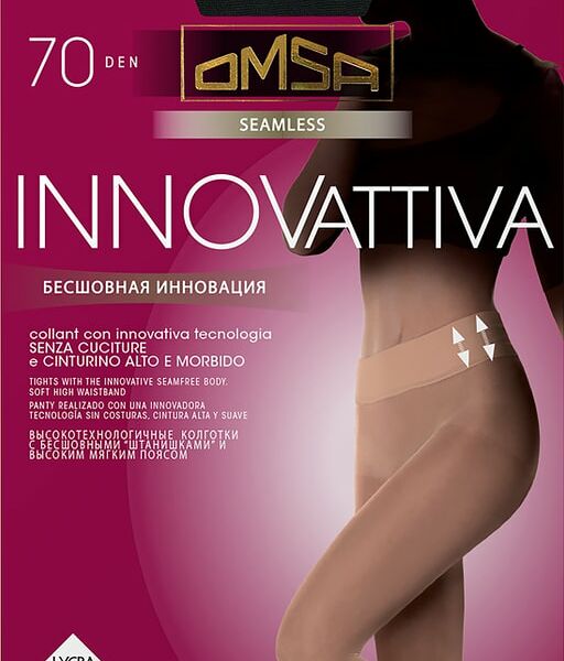 Колготки Omsa Innovattiva 70 Nero Черный Размер 2