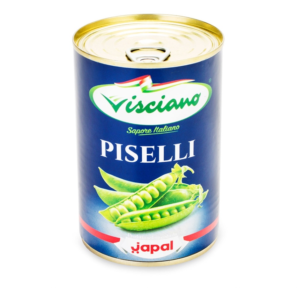 

Горошек зелёный Visciano, металлическая банка