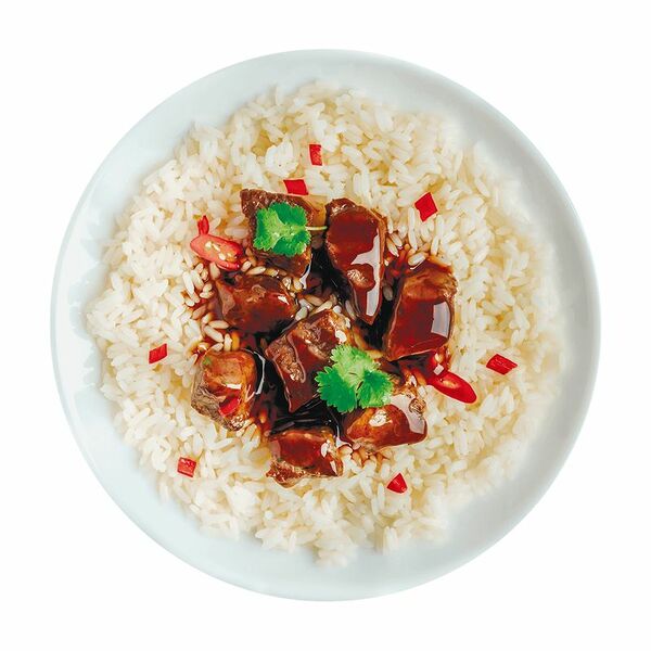 Говядина в тайском соусе на рисе Шеф Перекрёсток, 270 г
