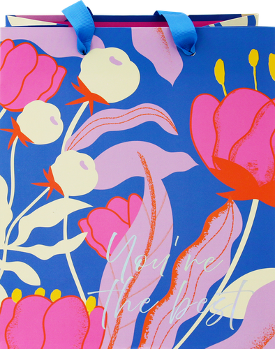 

Пакет подарочный MESHU 18х23х10см, отделка фольгой, матовая ламинация