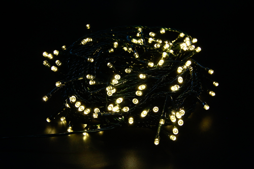 

Электрогирлянда Homeclub 200 LED-ламп теплый белый 15 м