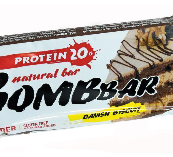 Батончик протеиновый BombBar Датский бисквит