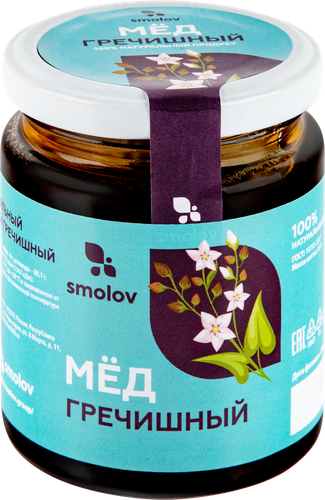 

Мед гречишный Smolov, 300 г